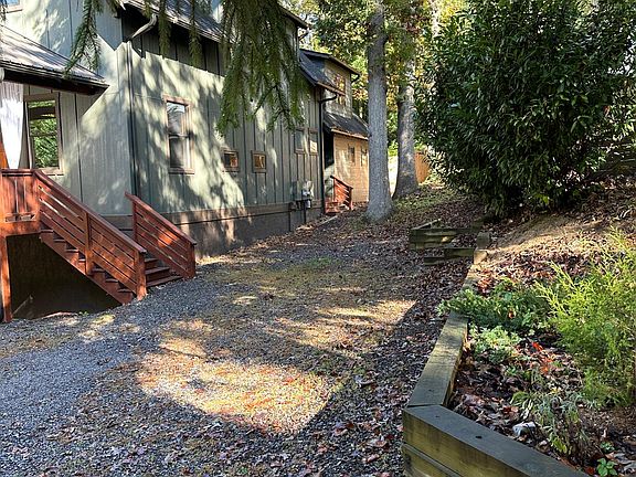 parking and entrance