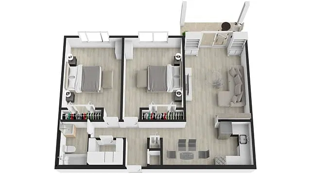 Floor plan KaloDuo-Premium