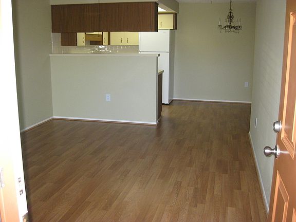 View from front door looking into unit.