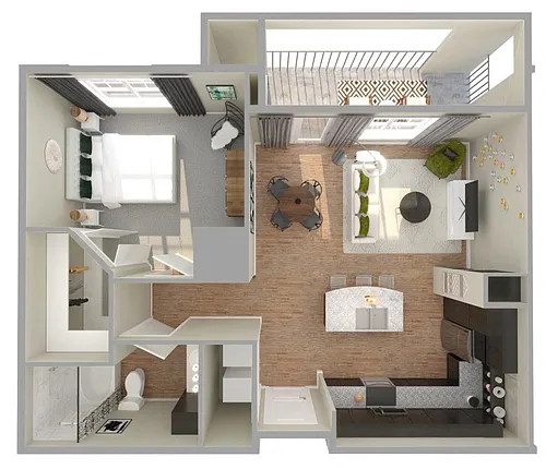 Floor plan Jefferson