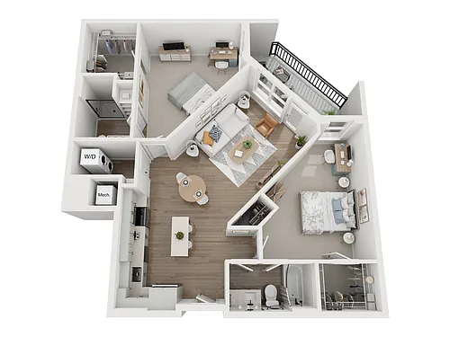 Floor plan B14B