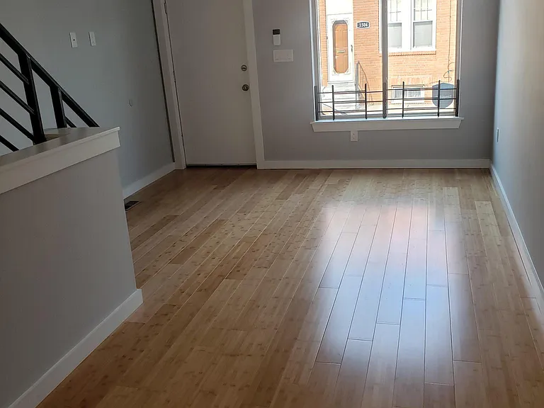 Living room with motion sensor and security alarm system