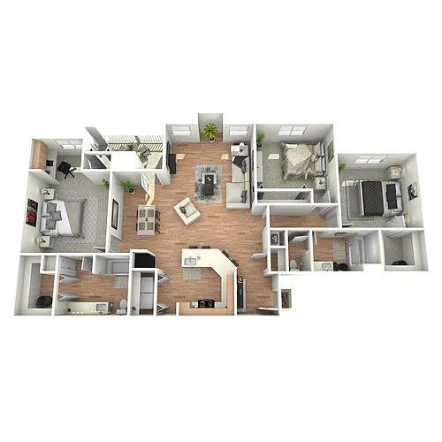 Floor plan C1-PR