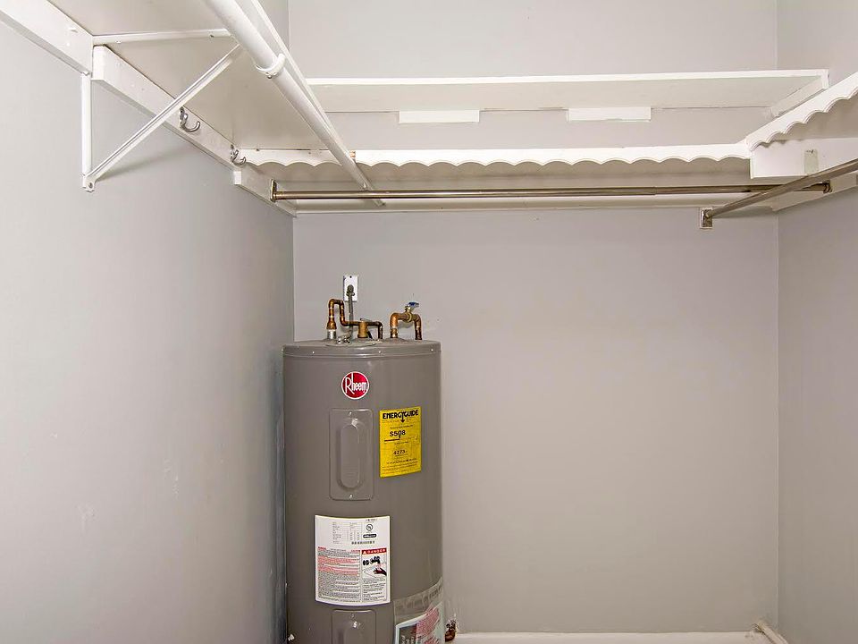 Spacious walk-in closet