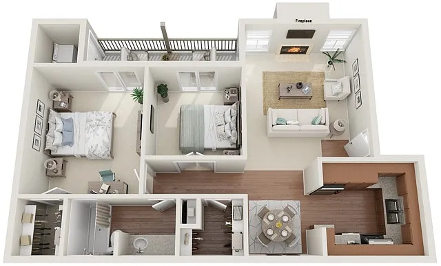 Floor plan B