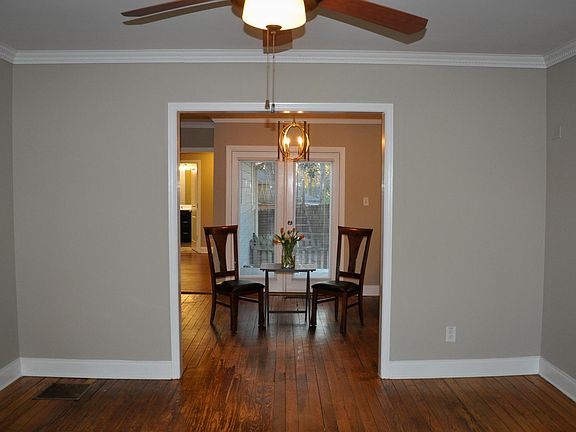 Living and dining rooms