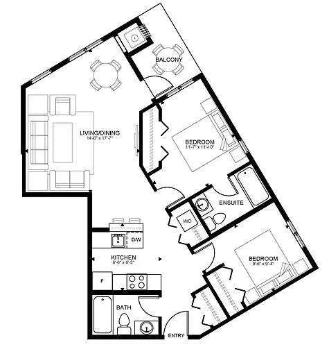 Floor plan 402