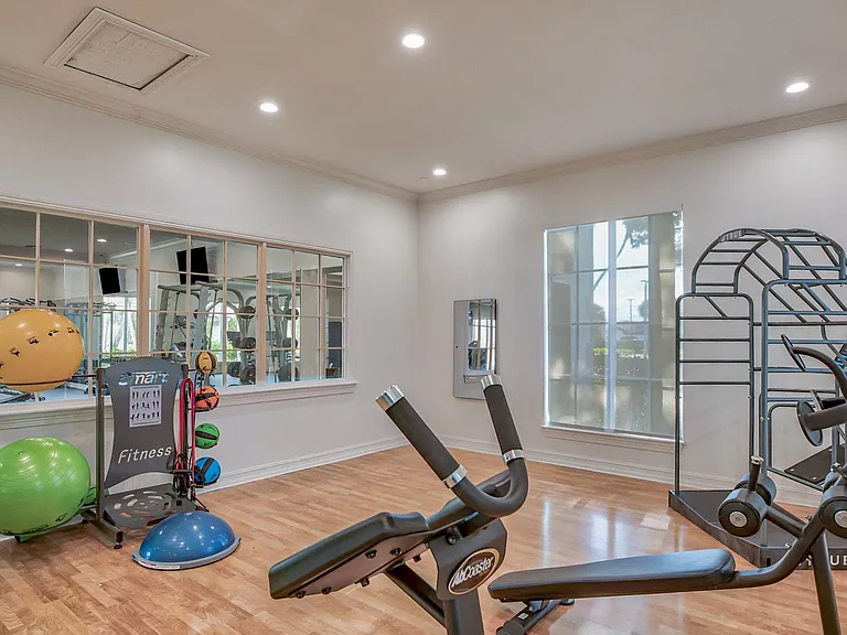 Check out our variety of work out environments including this private studio space