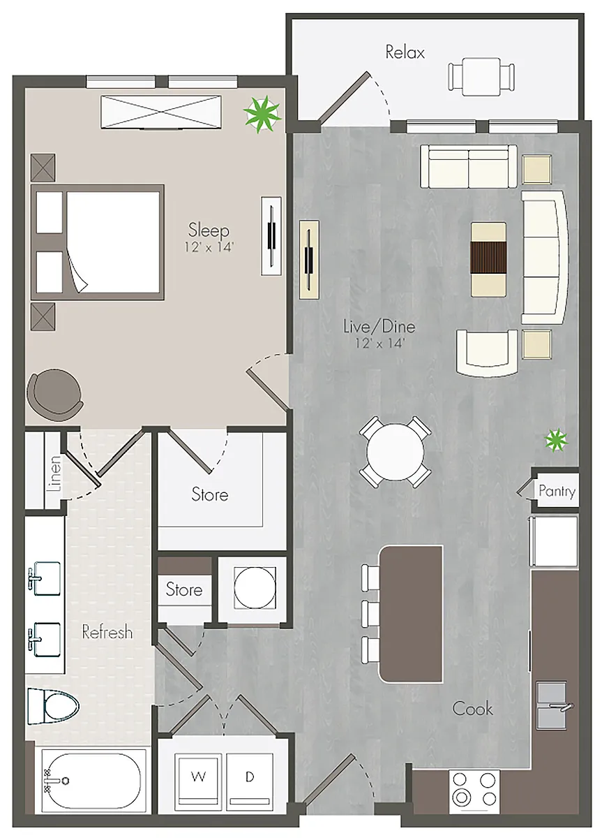 Floor plan Hadley
