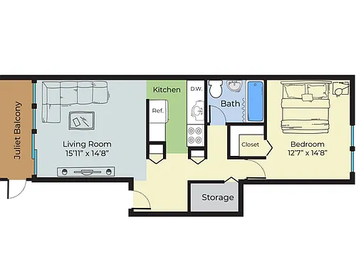 Floor plan The Beacon
