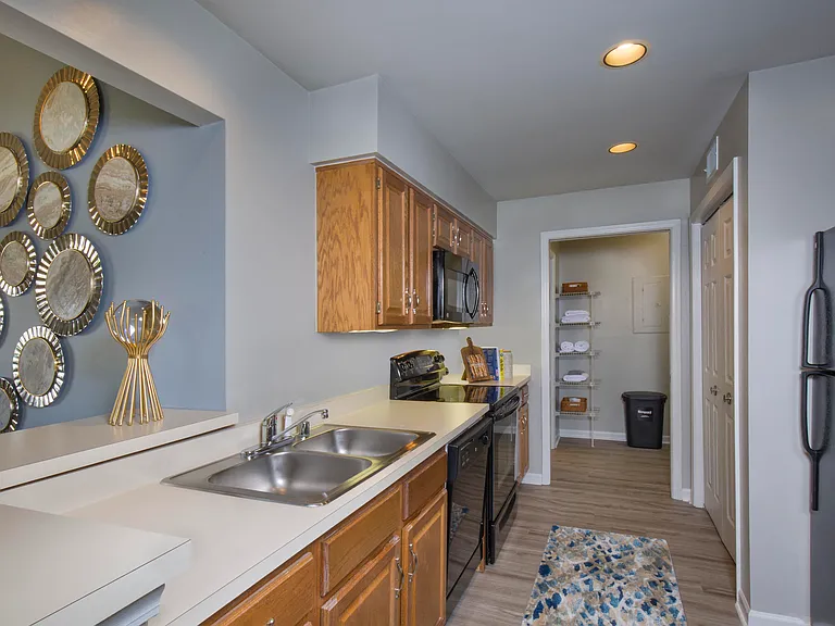 Spacious kitchen