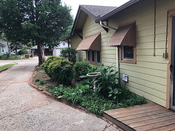 Vintage metal awnings