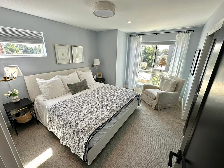 Bedroom 1 - king bed fits comfortably