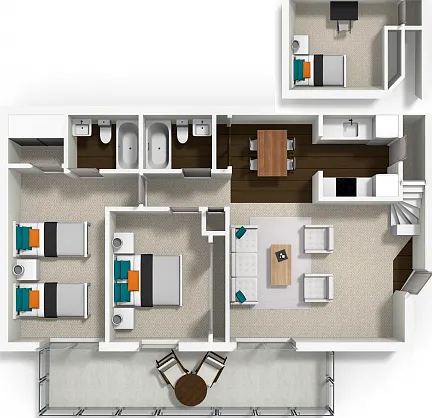 2x2 with Loft 2x2 with Loft