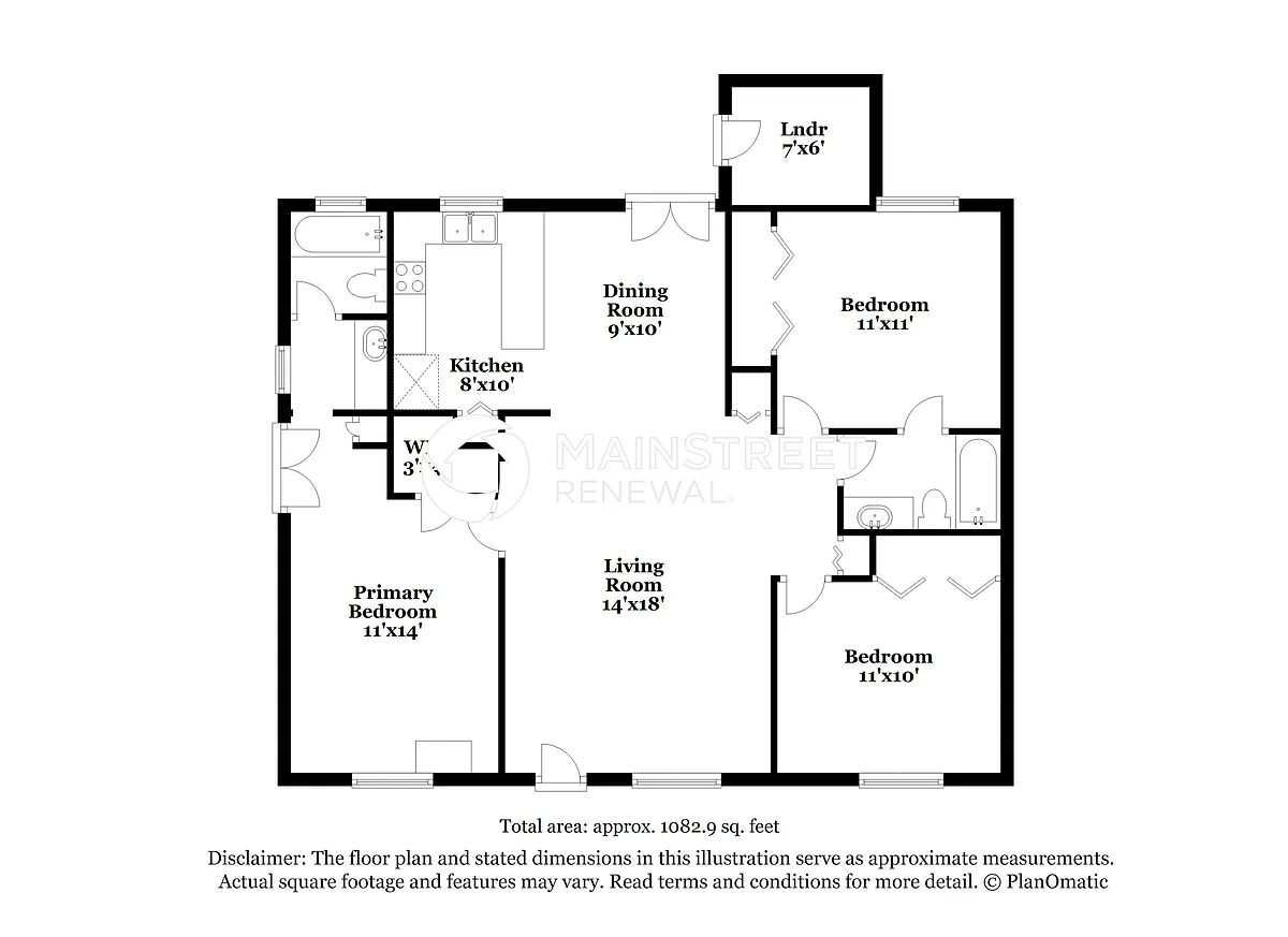 Floor Plan - 2833 E Beck Ln #4