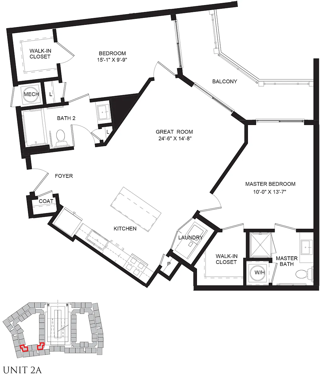 Floor plan Beale