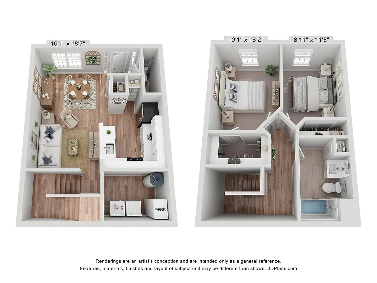 Floor plan Broadsworth II Town