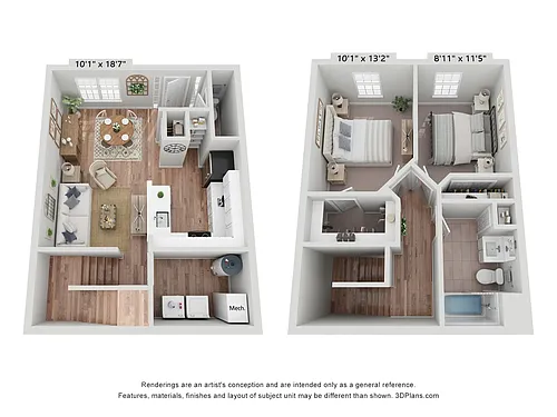 Floor plan Broadsworth II Town