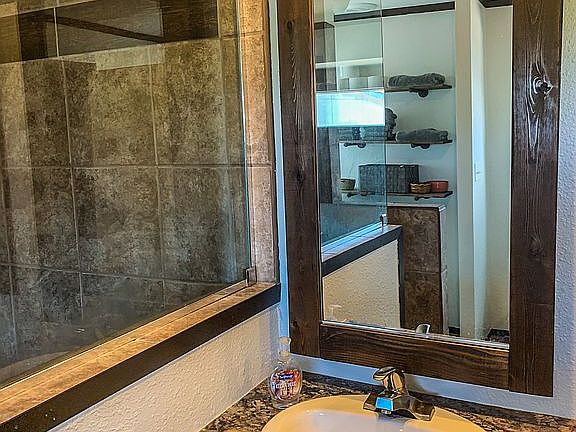 Barn Door Mirrors w/ Storage
