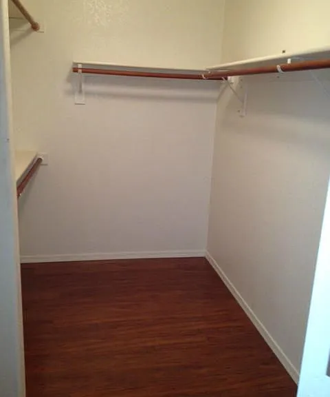 Master walk-in closet.
