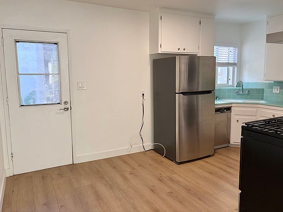 Kitchen and side entrance
