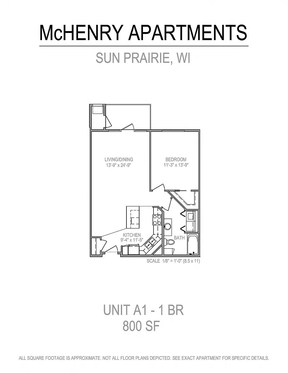 Floor plan Workforce Housing - A1