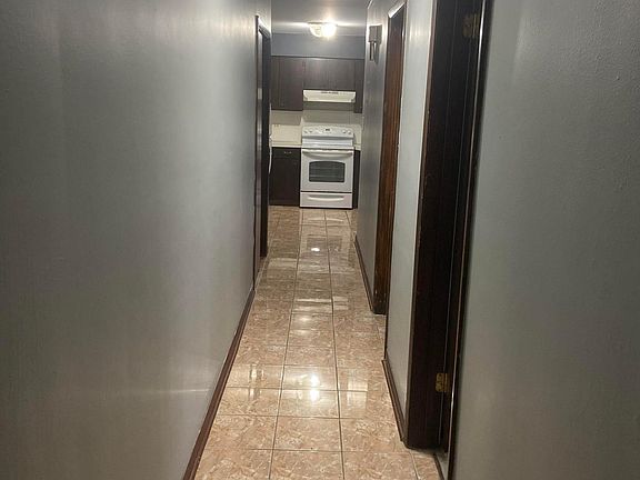 hall way from kitchen to bedrooms