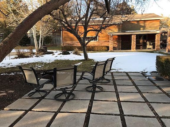 Back pavers and fire pit (optional shop)