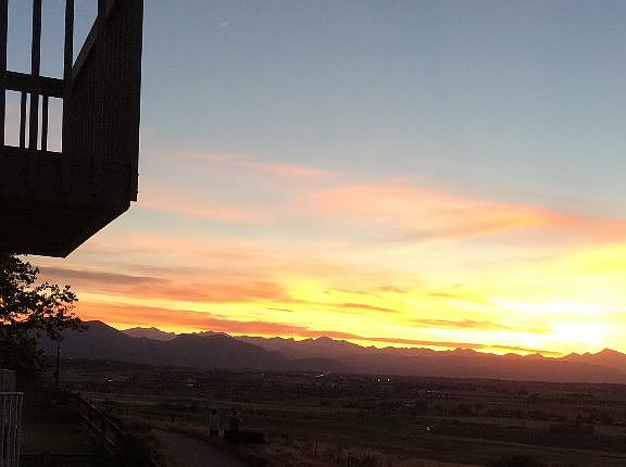 The day ends like this