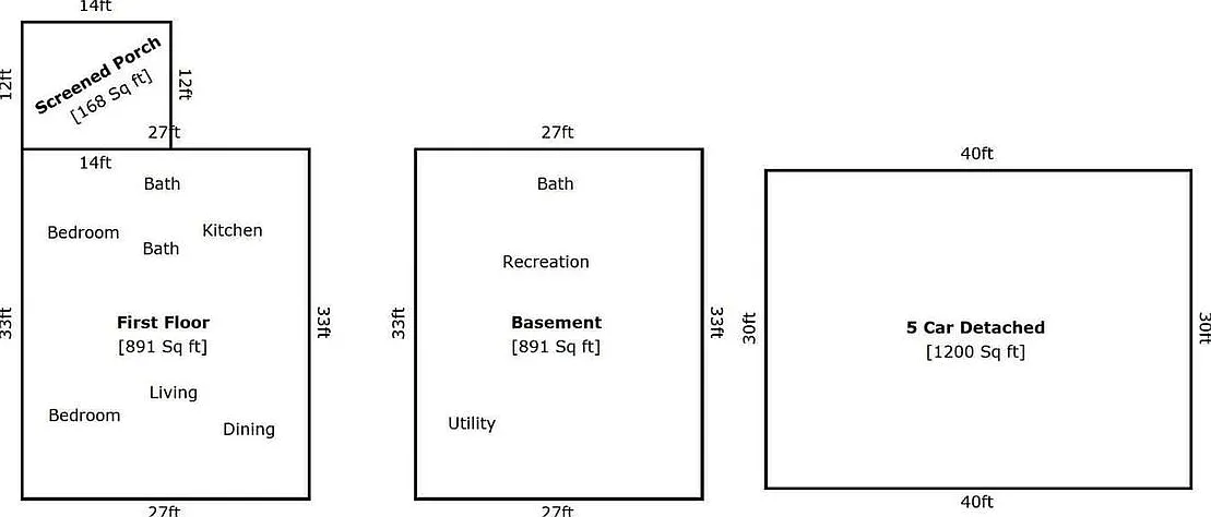 2 bed, 2.5 bath, 1200 sqft, $2,800 — Photo 2