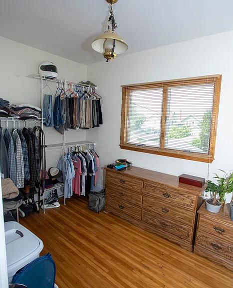 back office or used as closet