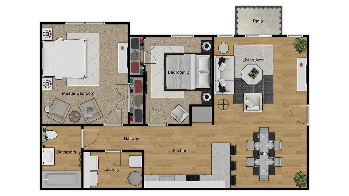 Floor plan 2X1