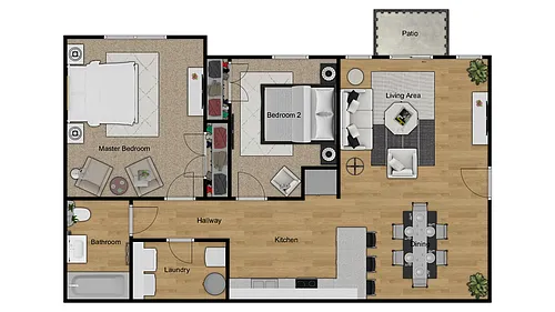 Floor plan 2X1