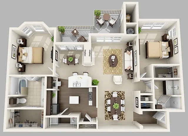 Floor plan The Venetian