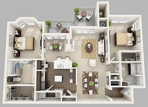 Floor plan The Venetian