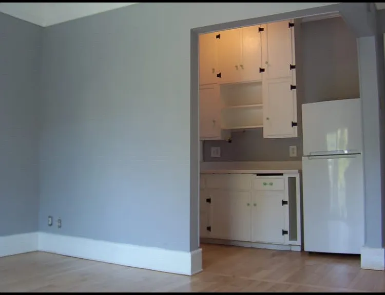 kitchen off living room