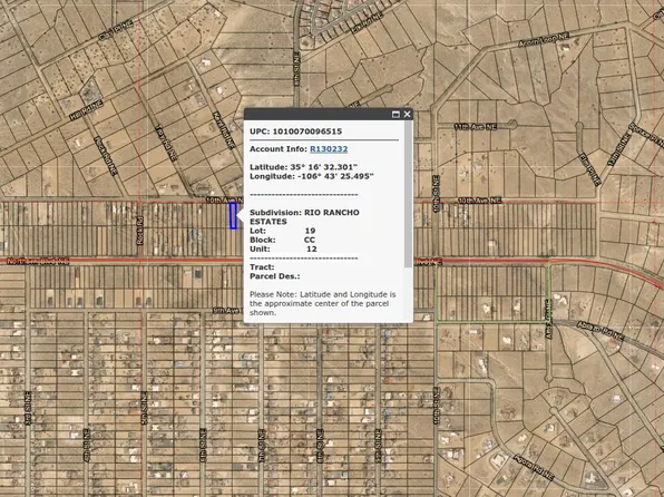 Cc Lot 19-12, Rio Rancho, NM 87144