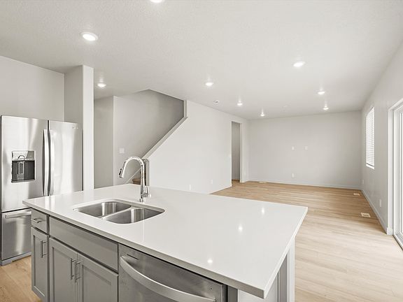 The Sundance floorplan interior image taken at a Meritage Homes Community in Tooele, UT.