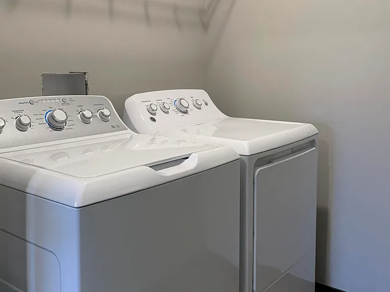 In-home washers and dryers bring added convenience to your daily routine, making laundry day effortless.