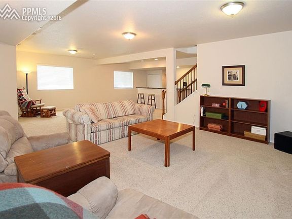 Large Basement Recreation Room