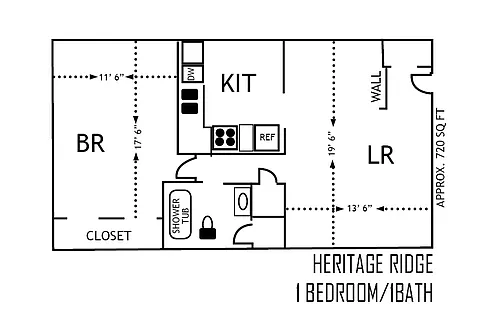 Floor plan 1-1
