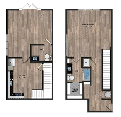 Floor plan Townhome