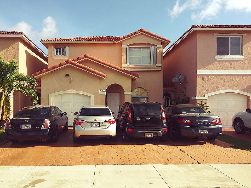 four cars driveway