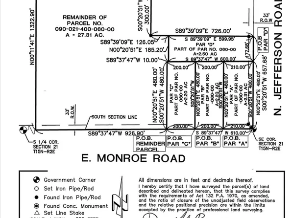 PARCEL Monroe Rd #A, Midland, MI 48642