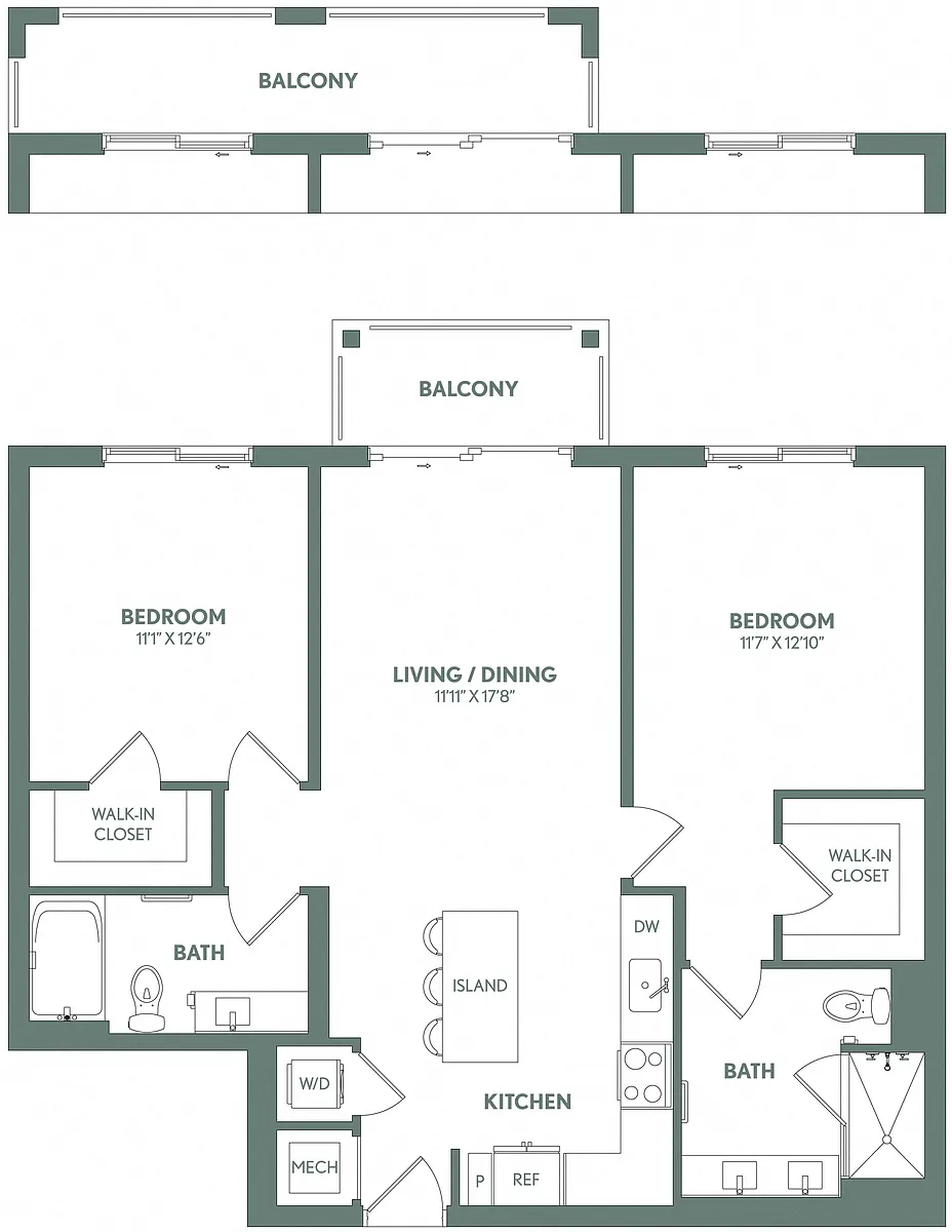 Floor plan B2
