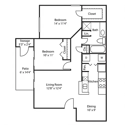 Floor plan Mallorca (Bond)