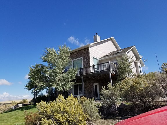 SW corner of house