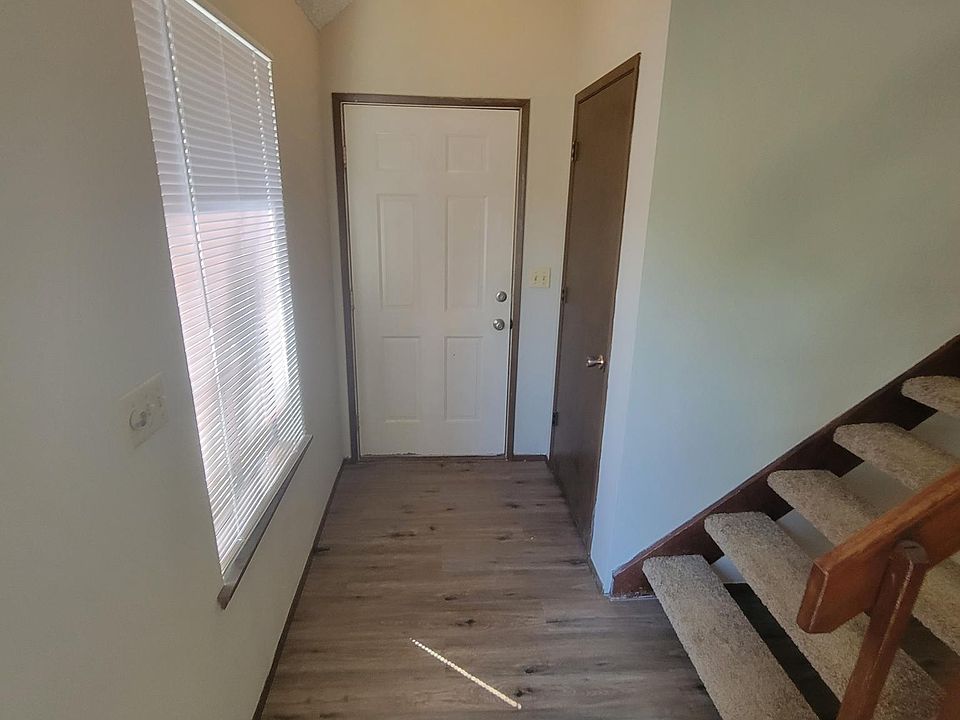 Entryway with coat closet
