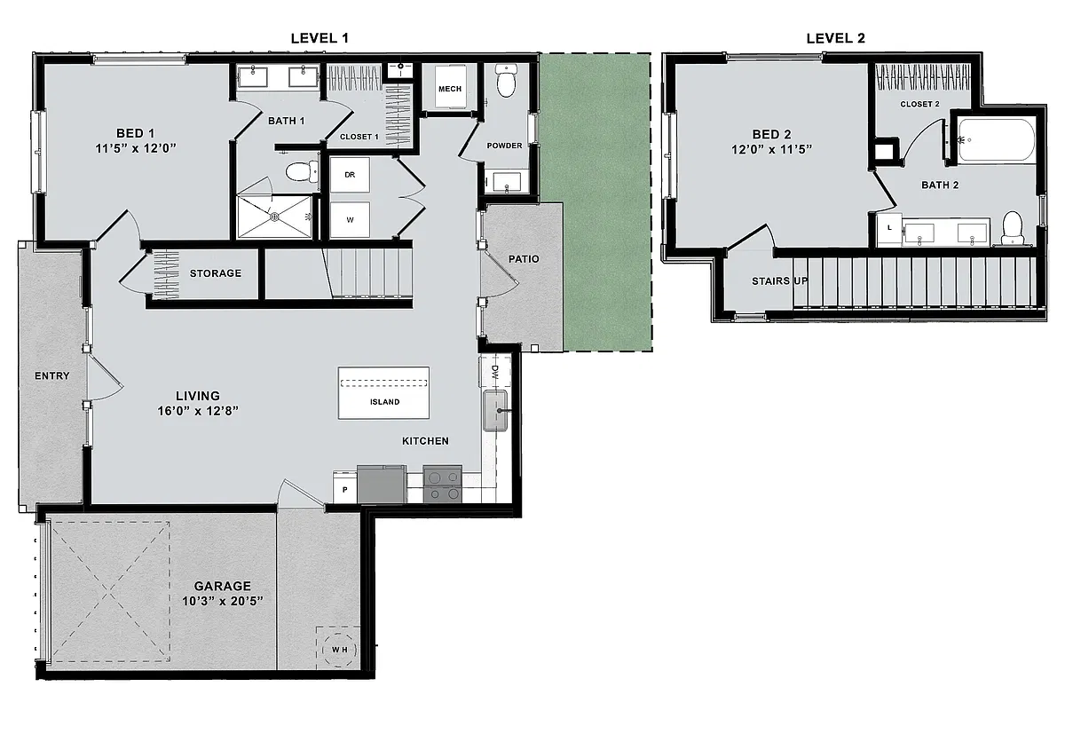 Floor plan B2-EH