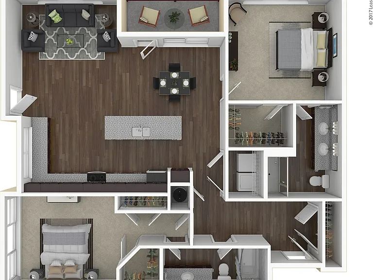 B6 3D Floor Plan B6 3D Floor Plan